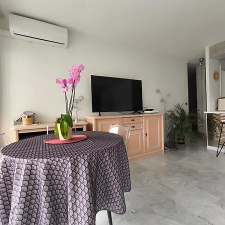 OREE DU CAP 2 pièces CLIMATISÉ CLASSÉ 52 M2 terrasse 20m2 PLAGES PISCINE ANTIBES avec PARKING PRIVATIF Apartamento